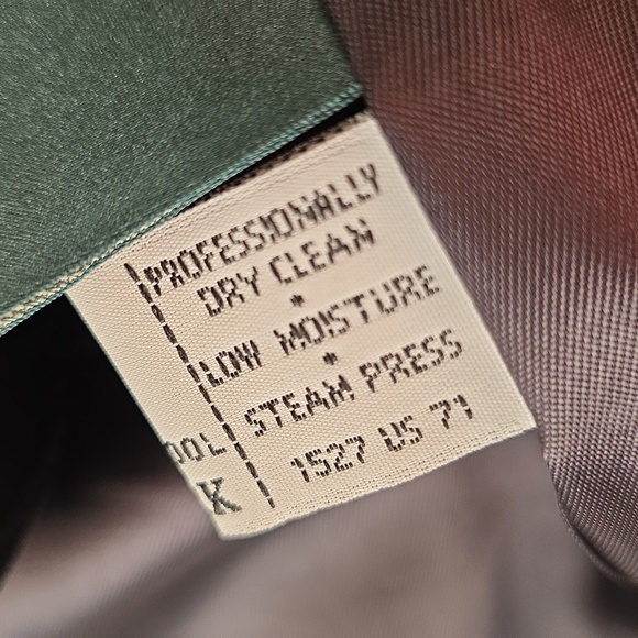 LRL CLASSIC RALPH LAUREN WOOL NAVY GOLD vintage BLAZER size 10 Petite - Picture 14 of 14